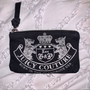 Juicy Couture Small Wristlet/Change Purse
